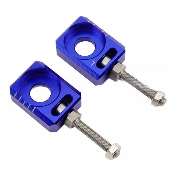 Motorcycle Chain Tensioner Rear Axles Blocks Wheel Axles Hub Spacer For Dirt Bike Rear Wheel Adjustable Mechanism
