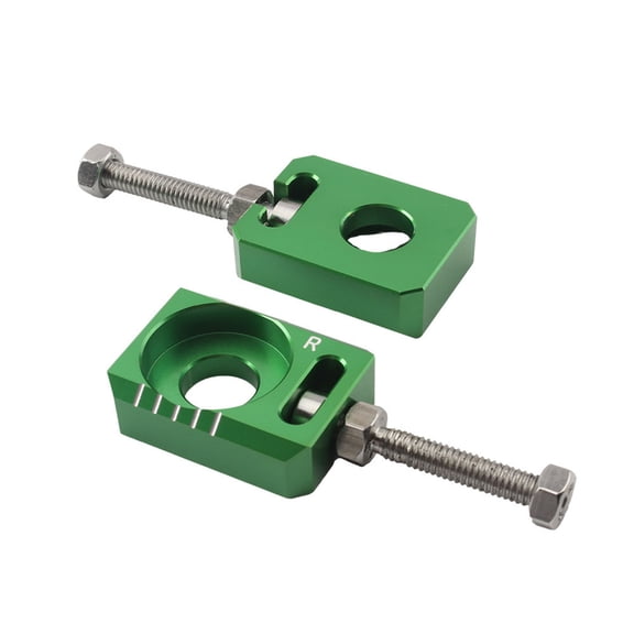 Motorcycle Chain Tensioner Rear Axles Blocks Wheel Axles Hub Spacer For Dirt Bike Rear Wheel Adjustable Mechanism