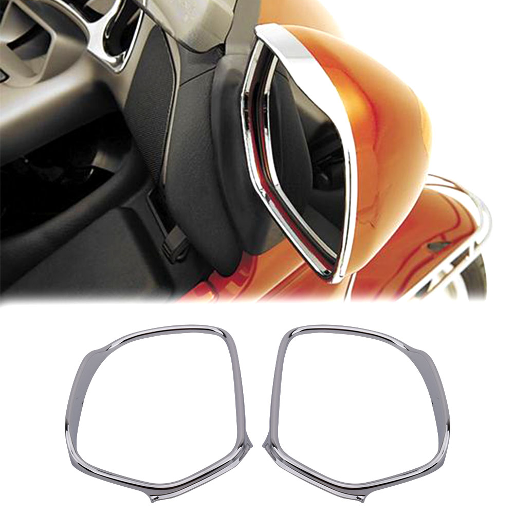 Pare-brise Moto Pour Honda Goldwing GL1800 2001-2017 - Transparent, En ABS, Protection Vent Et Projecteurs