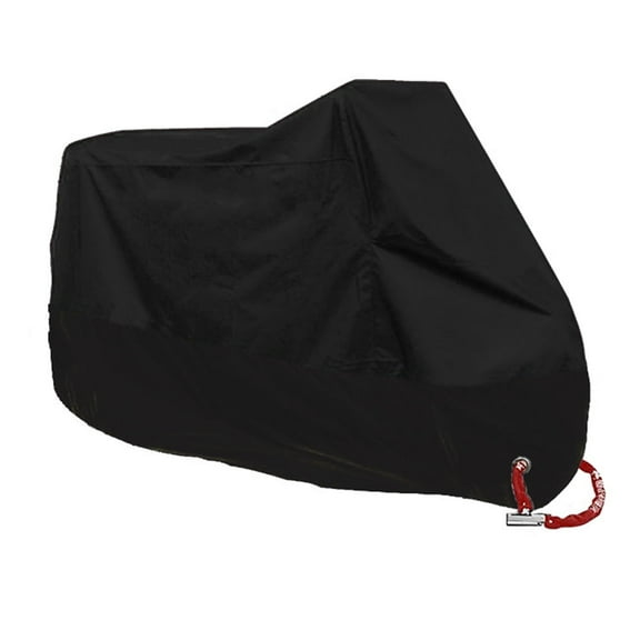 Motorcycle Cover, All-Season Waterproof Outdoor Sun Protection Fit up to,,XXL-245X105X125cm，G117304