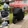 thumbnail image 1 of Motorcycle Cover Bike Cover Waterproof Outdoor All Weather Motorcycle Accessories Universal Fit 78x39in with Storage Bag for Scooter Electrics Bike Gray by PALIFEUR, 1 of 9
