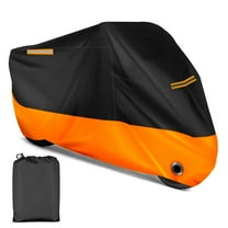 Motorcycle Cover,Ultimate Motorcycle Cover for All-Weather Protection,Universal Fit, Anti-Theft Security, Portability,2XL