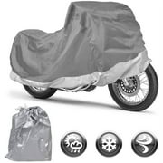 Motorcycle Cover Waterproof Outdoor Motorbike All-Weather Protection, S