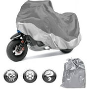 Motorcycle Cover Waterproof Outdoor Motorbike All-Weather Protection, Small 72 Inch