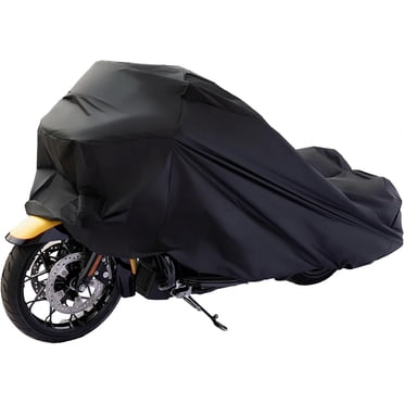 Motorcycle Cover Waterproof Outdoor Universal Heavy Duty Weather Durable Quality Waterproof Sun Outdoor Protection Scooter Shelter Tear Proof Fits up to 104" Motorcycles Bike Vehicle