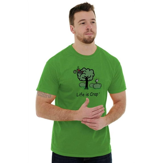 Motorcycle Crash Accident Tree Men's Graphic T Shirt Tees Brisco Brands L