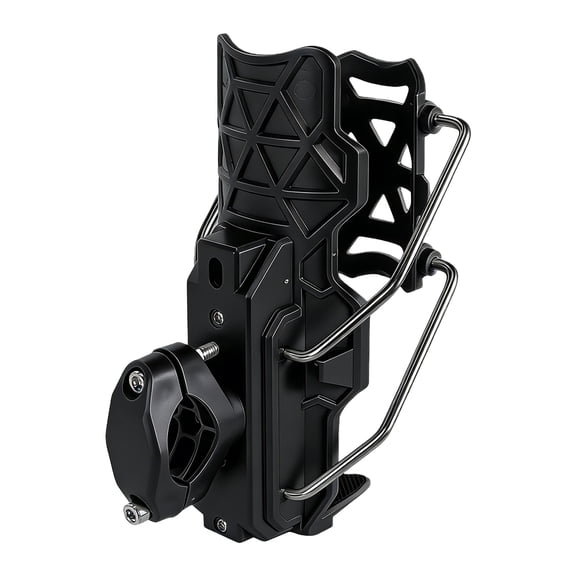 Motorcycle Cup Holder Adjustable Drink Holder for Most Kettles,Handlebar Mount for Motorcycle Scooters Bike
