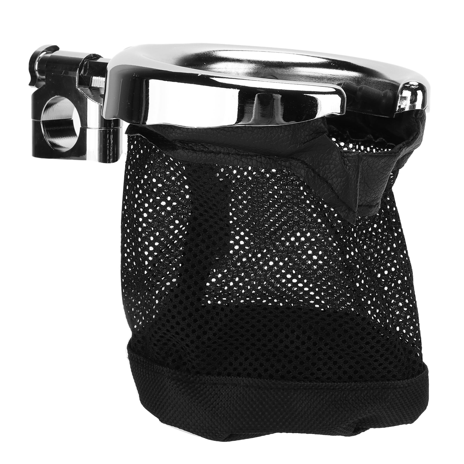 Motorcycle Cup Holder, Aluminum Alloy Handlebar Drink Holder 7 Rubber