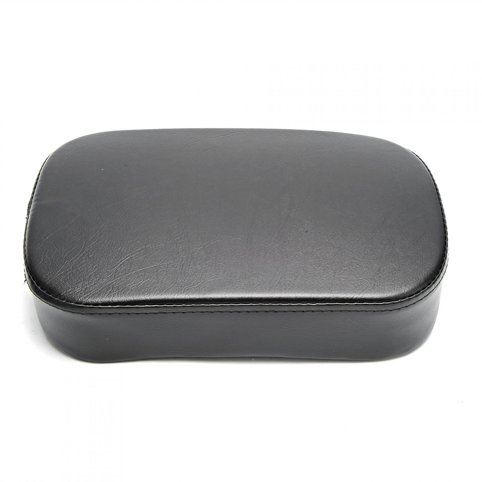 Rear Pillion Passenger Seat Pad w/ 8 Suction Cup For Harley Chopper