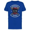 thumbnail image 1 of Motorcycle Custom 1975 Red T-Shirt Men -Image by Shutterstock, Male 3X-Large, 1 of 2