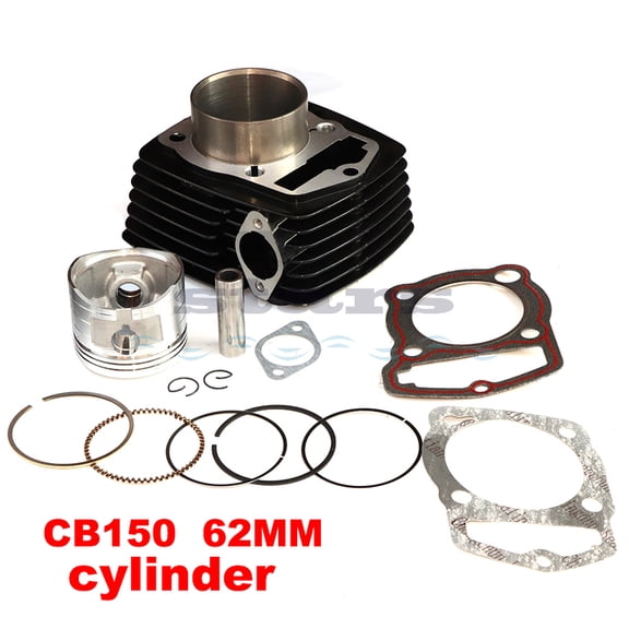 Motorcycle Cylinder Kit 62mm Bore Gasket Piston For LONCIN CBH150 CB150 LX150-56 GP150 CB 150 150cc Engine Spare Parts