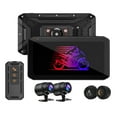 thumbnail image 1 of Motorcycle Dash Cam – Bigcan Smart 2K Front and Rear Recorder with CarPlay, BSD Blind Spot Detection, GPS Track, TPMS, 6.25" Touchscreen, WiFi, Waterproof, TS Format, 1 of 10