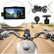Motorcycle Dash Cam Front Rear Camera Dual Video HD 1080p