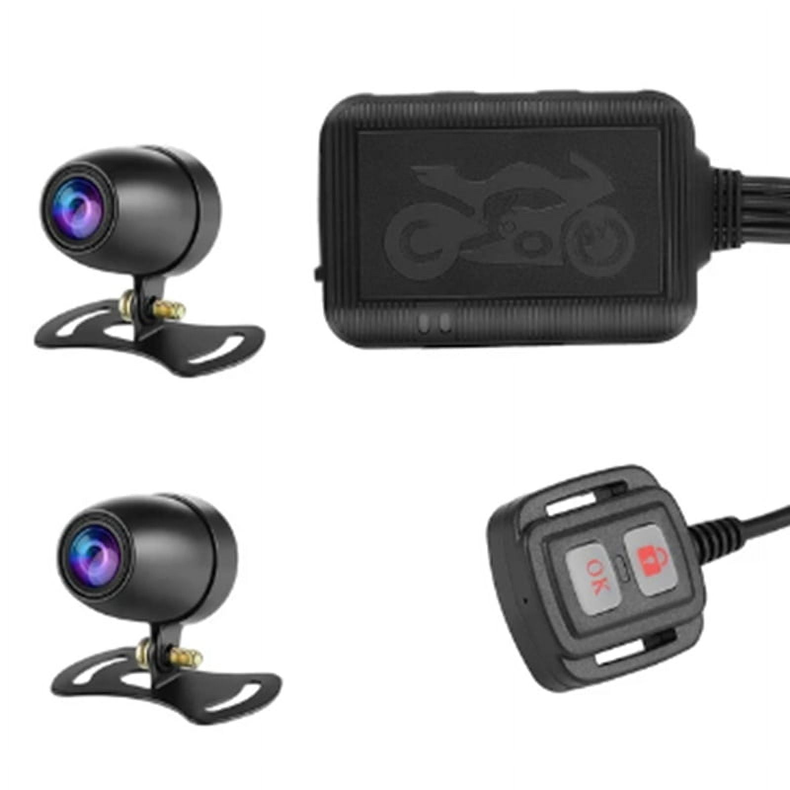Wireless Dash Cam Waterproof 1080P Motorcycle Dash Cam DVR - Main Image