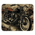 thumbnail image 1 of Motorcycle Desk Pad Mouse Mat Gaming Mouse Pad | Square 8.3x9.8 Inch Non-Slip Rubber Bottom Printed Suitable for Office and Gaming, 1 of 6