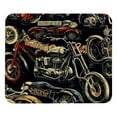 thumbnail image 1 of Motorcycle Desk Pad Mouse Mat Gaming Mouse Pad | Square 8.3x9.8 Inch Non-Slip Rubber Bottom Printed Suitable for Office and Gaming, 1 of 6