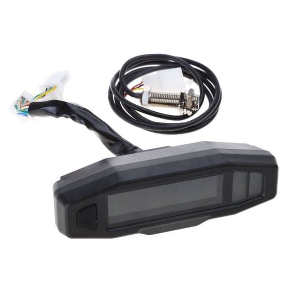 Motorcycle Digital Speedometer LCD Display Oli Gauge Tachometer Odo-Meter Electric Motor Bike Tachometer