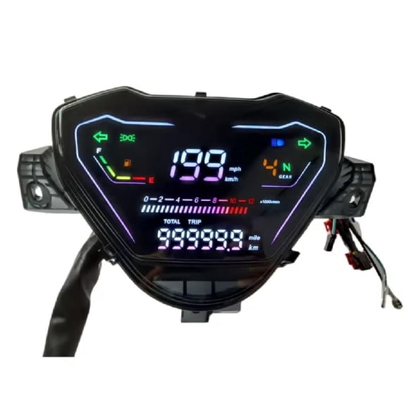 Motorcycle Digital Speedometer With High Accuracy Sensors And ABS ...