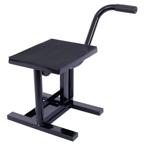 Motorcycle Dirt Bike Stands and Lifts Jack Stand Steel Lift 11"-16.5" Adjustable Height 330 LBS Load Capacity Heavy Duty Steel Black,