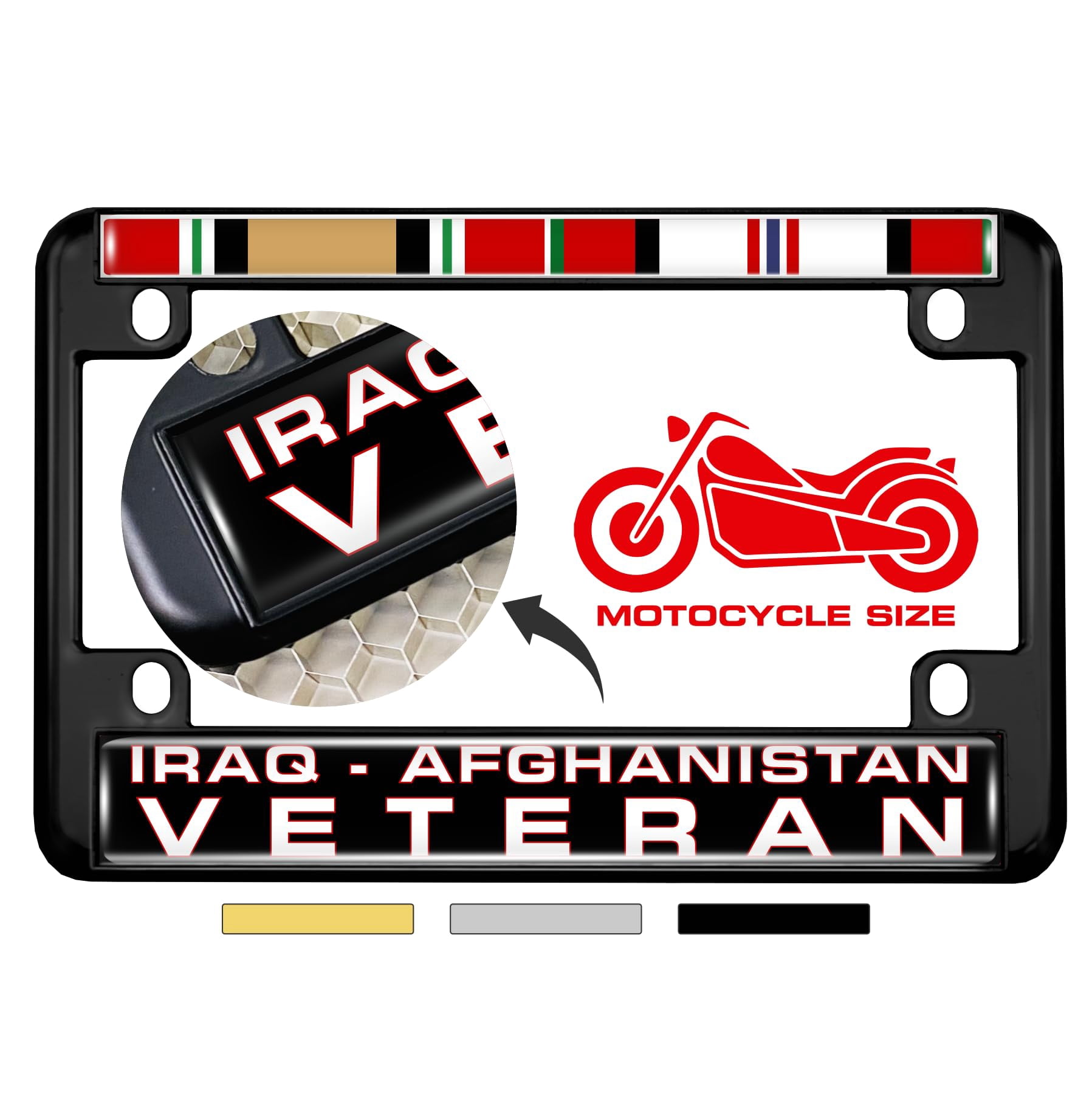 Motorcycle License Plate Frame Wallpaper 8k