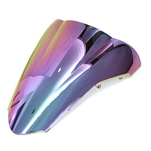 Motorcycle Double Bubble Windshield Windscreen for Honda VFR800 VFR 2002-2012