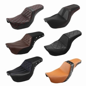 Motorcycle Driver Passenger Seat For Harley Dyna Super Glide 2006-2010 Fat BobĀ 2008-2017