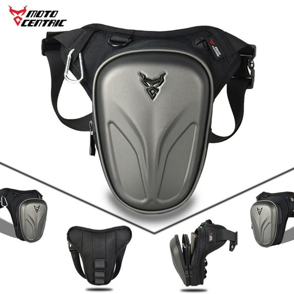 Motorcycle Drop Leg Bag Waterproof Fanny Pack Moto Backpack Hard Shell Waist Bags Cycling Travel Package