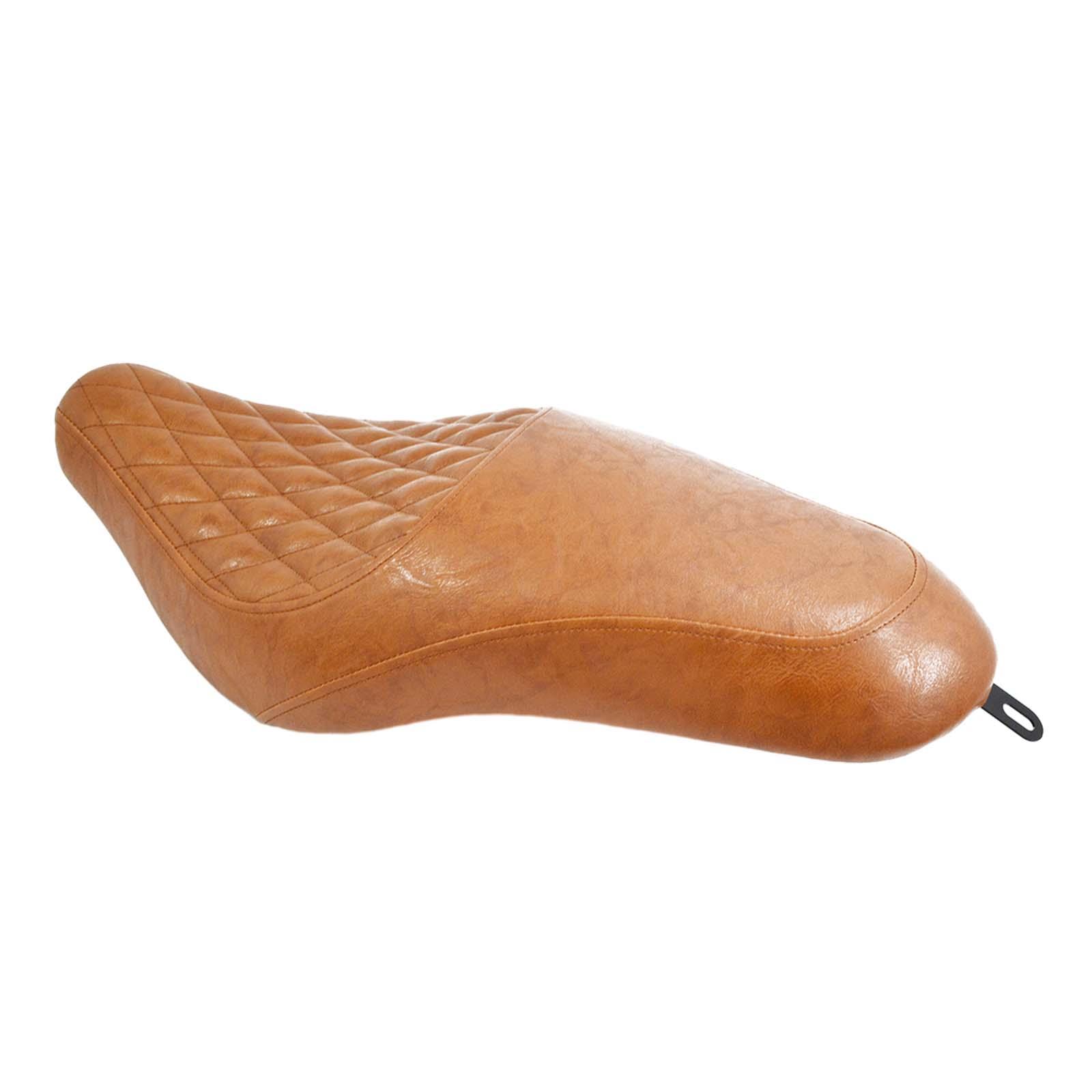 Motorcycle Dual Seat Cushion Driver and Passenger Seat Waterproof Double Seat Pad for Cmx 500 300 Accessory Orange