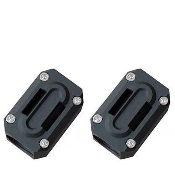 Motorcycle Engine Guard Crash Bar Protector Anti-Scratch Nylon Bumper Block for Fitment High Load-Bearing Defence(black)