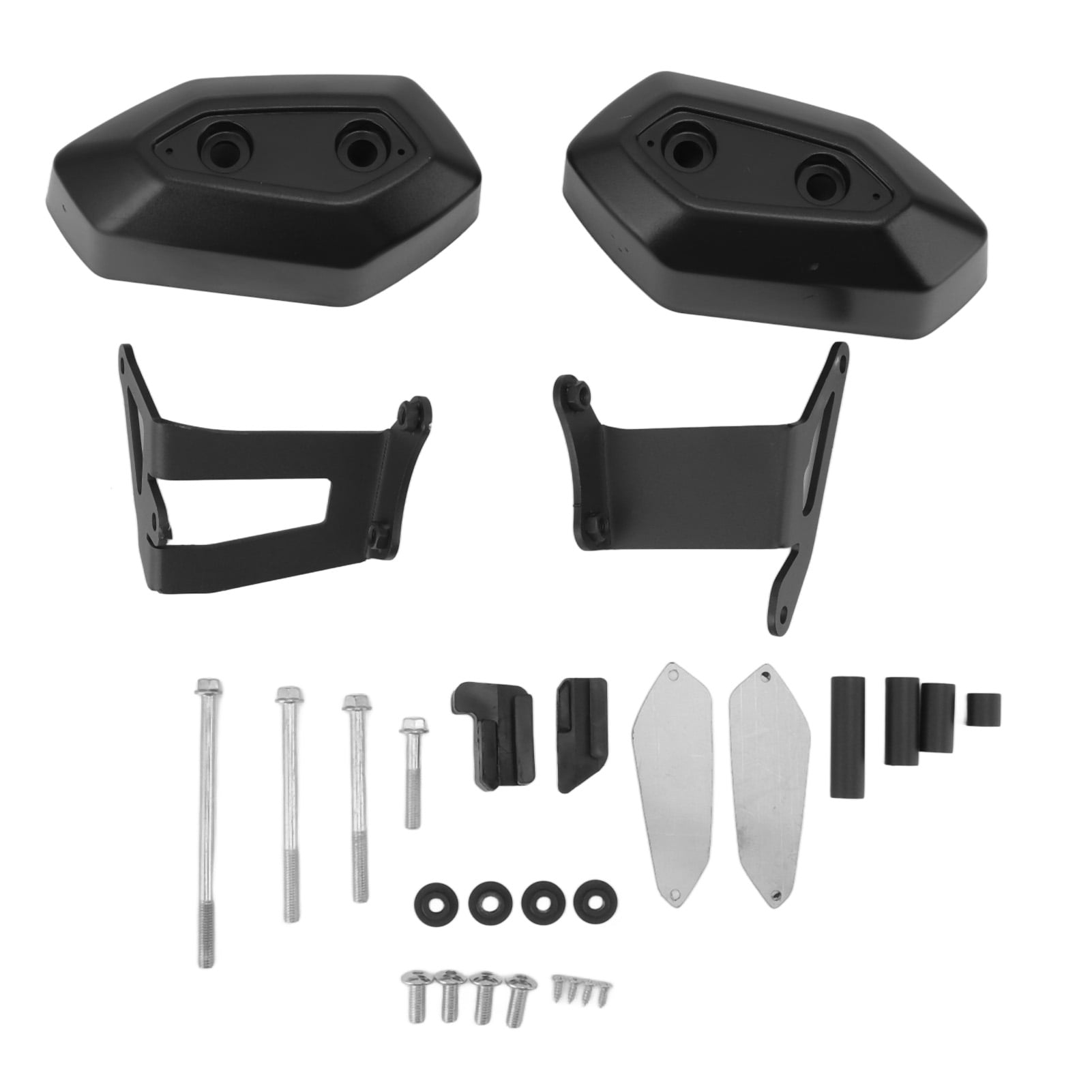 Motorcycle Engine Guard Frame Sliders Crash Protection Black