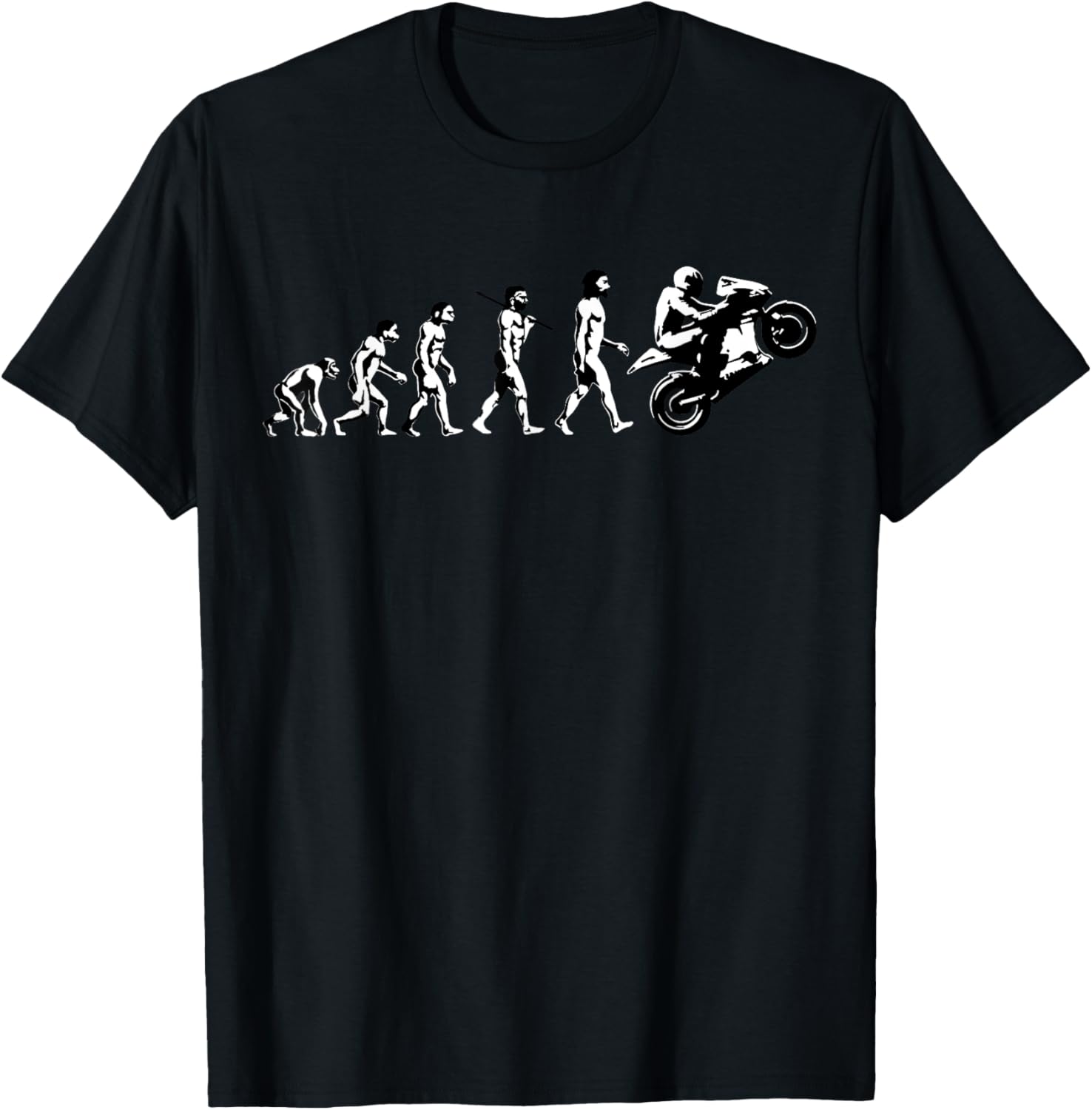 Femme Battement de coeur drôle Motocross motocycliste moto biker T