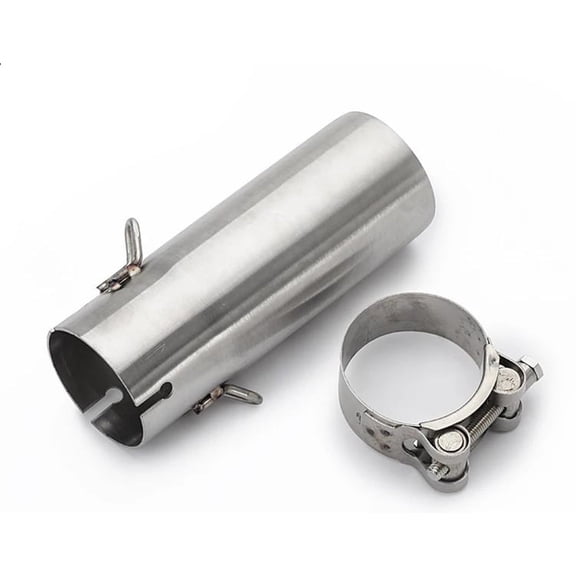 Motorcycle Exhaust 51mm Muffler Middle Link Pipe System Slip-on For Yamaha R6 YZF R6 2006 2007 2008-2020