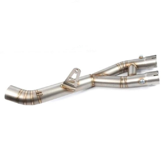 Motorcycle Exhaust 60mm Muffler Modified Middle Link Pipe Slip On For Yamaha R1 MT10 Mt-10 2015 2016-2021
