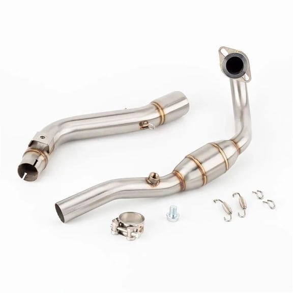 Motorcycle Exhaust Front Link Pipe For CRF250L/for Rally 2017-2020 CRF300L/for Rally 2021-2023 CRF250R/RX 2022-2023