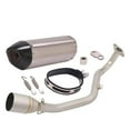 thumbnail image 1 of Motorcycle Exhaust Full System Link Pipe Slip On For Yamaha 125cc BWS125 Modified Moto Muffler Accessories, 1 of 4