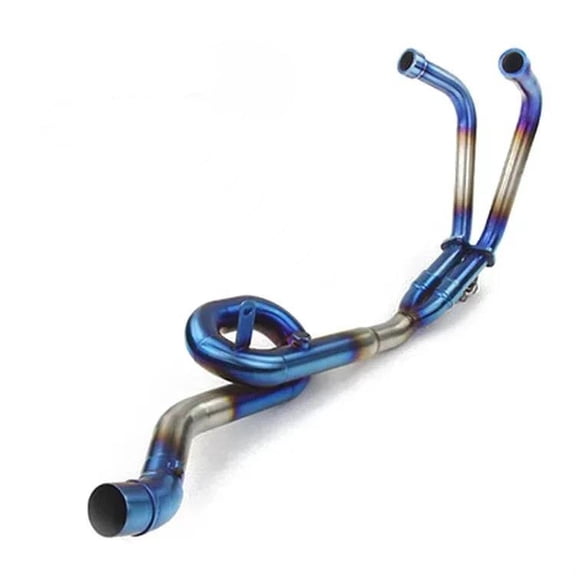 Motorcycle Exhaust Full Systems Front Middle Link Pipe Muffler Parts For Yamaha R25 R3 MT03 MT-03 2014-2021