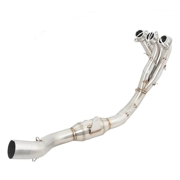 Motorcycle Exhaust Link Connect Pipe Systems Exhaust Pipe Parts For Yamaha MT-09 MT09 FZ 09 2021 2022 2023