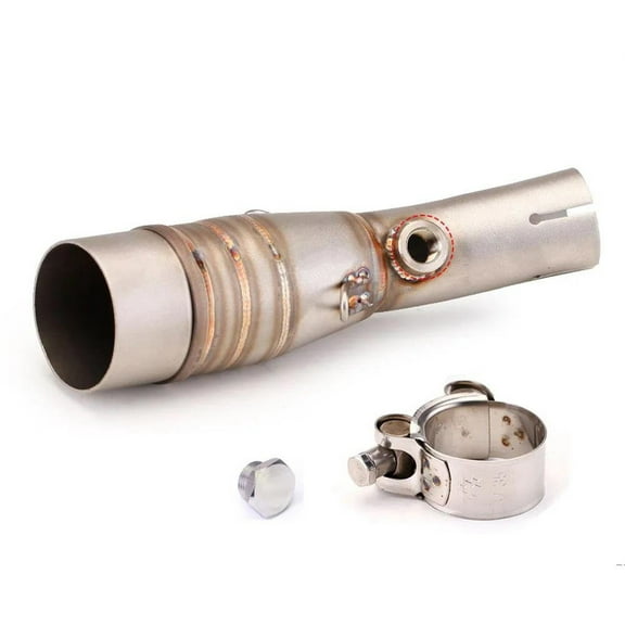 Motorcycle Exhaust Middle Link Pipe 51mm Exhaust Muffler Accessories For Yamaha XMAX300 XMAX250 2012-2021