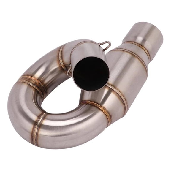 Motorcycle Exhaust Middle Link Pipe For Kawasaki ZX-10R ZX10R 2009-2020 S22 Full System Stainless Steel Parts