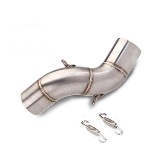 Motorcycle Exhaust Muffler Connect Middle Pipe Link Pipe Parts For Kawasaki Z900 Z900E Z900 A1 A2 2017-2023