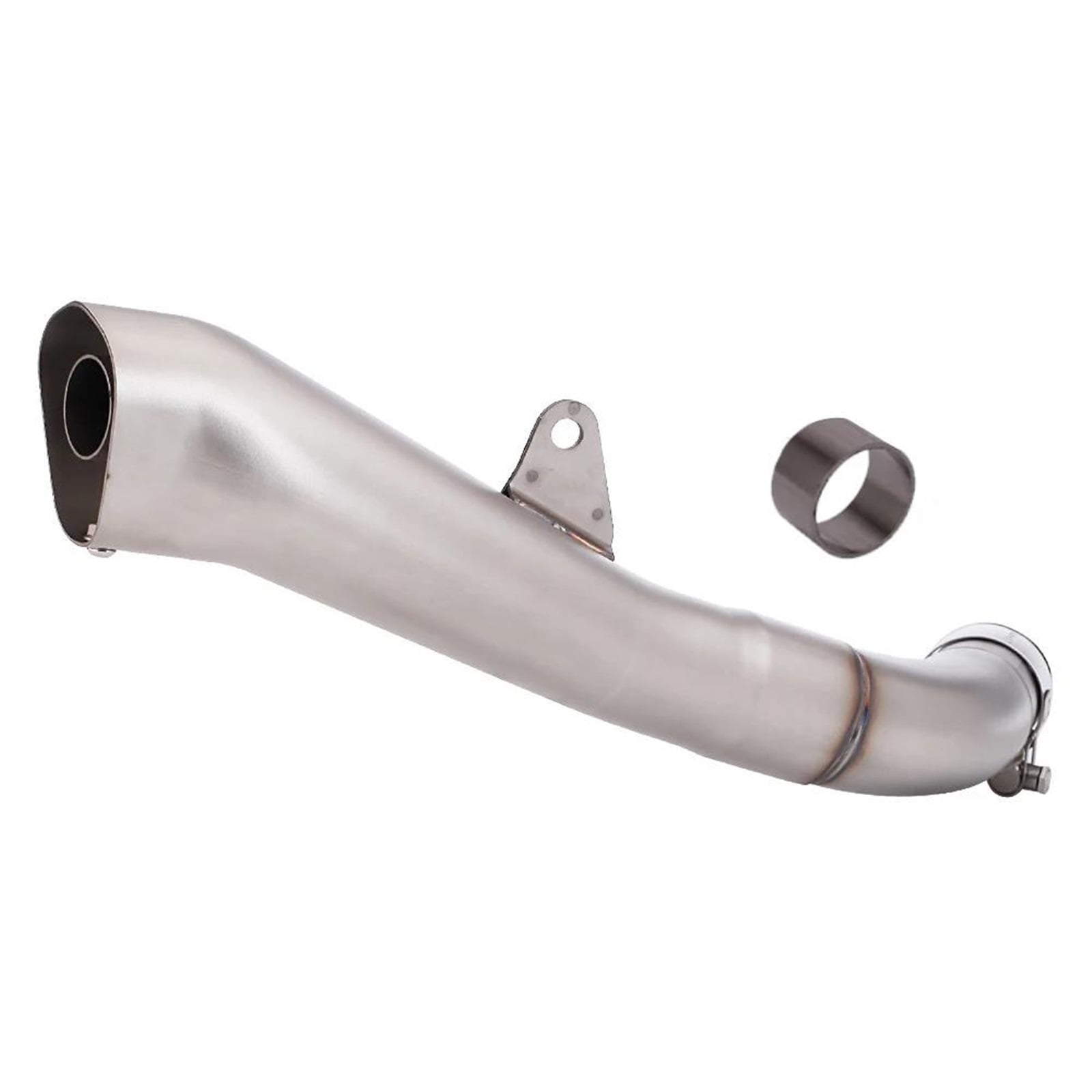 Motorcycle Exhaust Adapter 51MM Slip On Link Pipe ... – Grandado - View #3