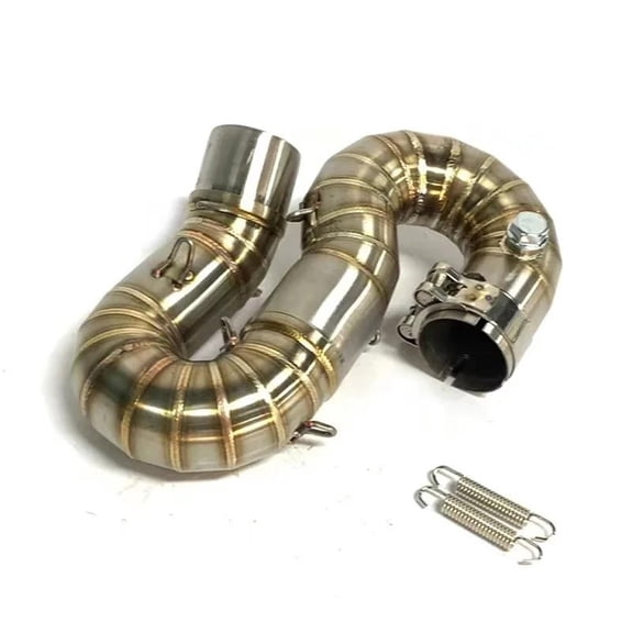 Motorcycle Exhaust Muffler Middle Link Pipe For CBR1000RR CBR 1000RR 2008-2017 Stainless Steel Mid Tube Slip-On