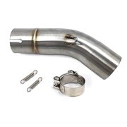 Motorcycle Exhaust Muffler Middle Link Pipe Parts For Suzuki GSXR600 GSXR750 K11 2011 2012 2013 2014 2015