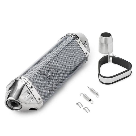 Motorcycle Exhaust Muffler Pipe Carbon Fiber Exhaust Pipe Parts 51mm For NC750x CB650f TRK502 R3 MT07 MT09 Z400