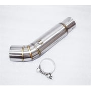 Motorcycle Exhaust Pipe Connection Middle Link Pipe For Suzuki GSX-S 750 BK750 GSR750 GSXS750 2018 2019-2022