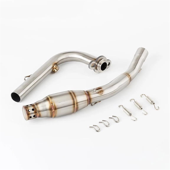 Motorcycle Exhaust Pipe Front Mid Pipe Exhaust Muffler Durble Accessories For PCX125 PCX150 2021 2022