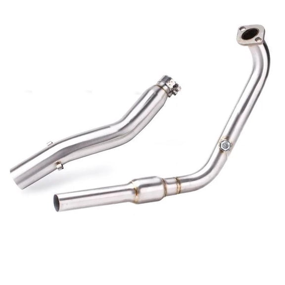 Motorcycle Exhaust Pipe Full Systems For Yamaha MT15 R15 V3 V4 2017-2023 Titanium Alloy Steel Pipe Header Pipe