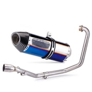 Motorcycle Exhaust Pipe Full Systems Modified Stainless Steel Link Pipe For Yamaha R6 YZF R6 2006 2007-2018