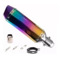 thumbnail image 1 of Motorcycle Exhaust Pipe Modified Muffler Pipe Moto Scooter Pit Bike Dirt Motocross For Nmax Tmax530 Msx125, 1 of 9