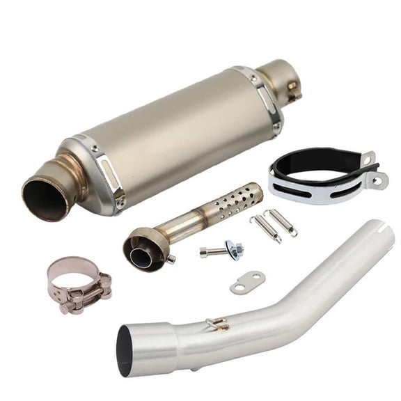 Motorcycle Exhaust Pipe Modify Mid Link Pipe With Muffler For YAMAHA For Tenere 700 XTZ700 XTZ-700 2019-2023